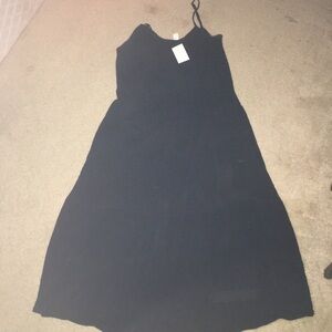 H & m black dress